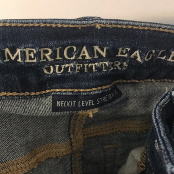 ae embroidered ripped short - Picture 5 of 5